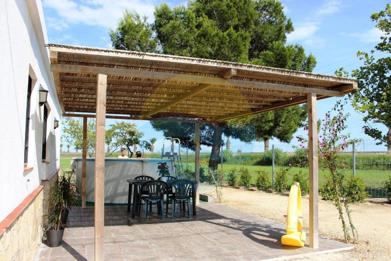 Quet - Casa Rural Con Piscina Privada En El Delta Del Ebro - Deltavacaciones Deltebre Exteriör bild