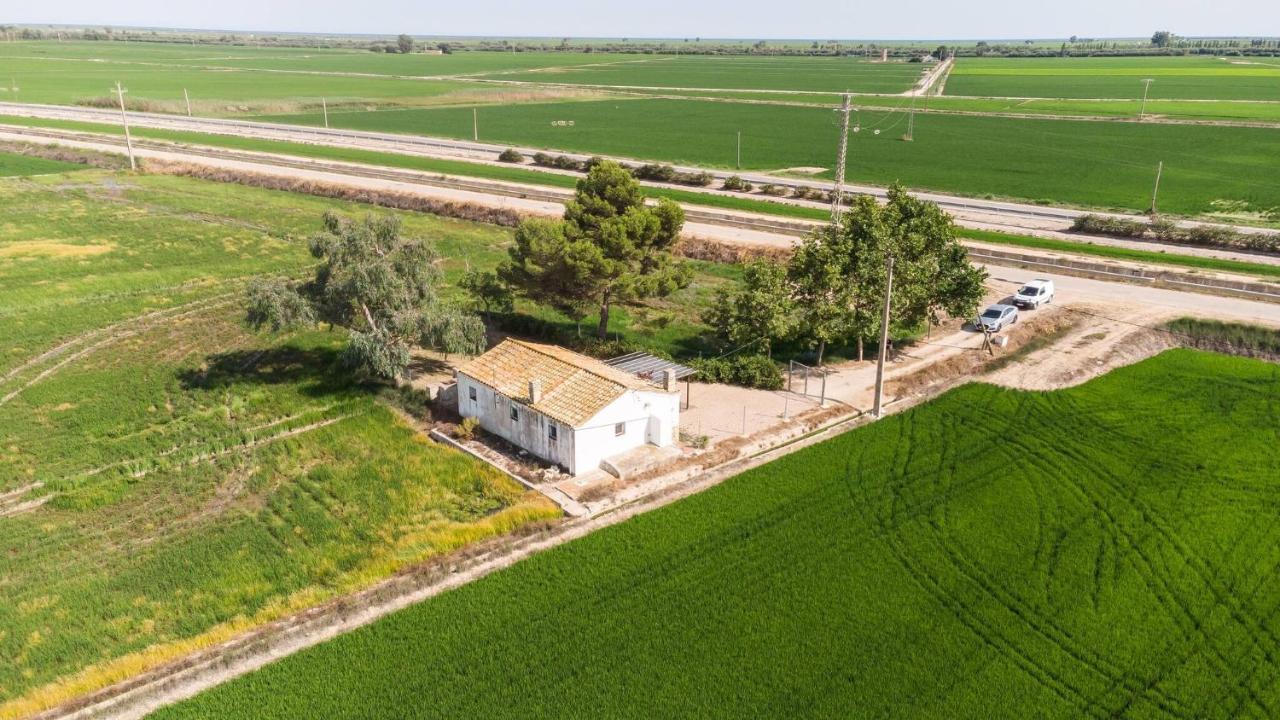 Quet - Casa Rural Con Piscina Privada En El Delta Del Ebro - Deltavacaciones Deltebre Exteriör bild