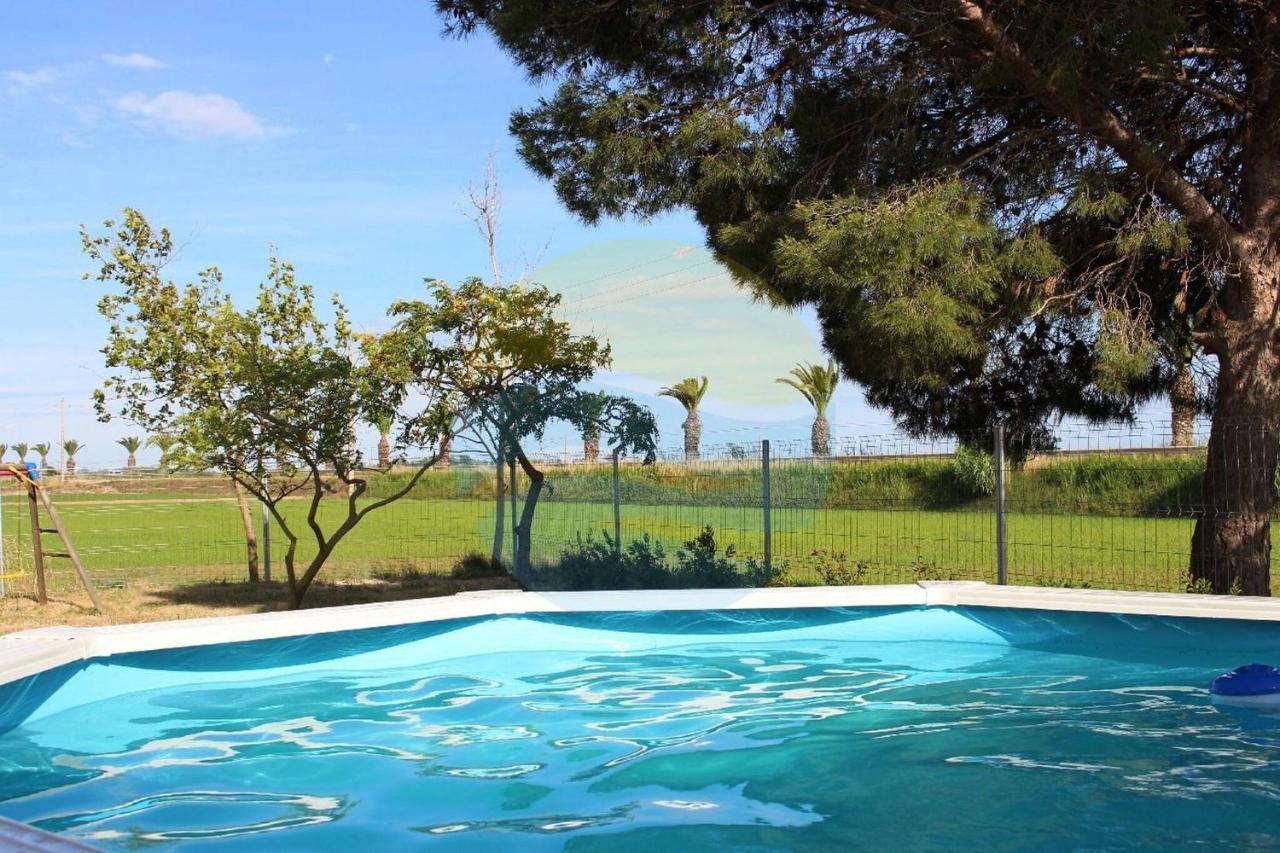 Quet - Casa Rural Con Piscina Privada En El Delta Del Ebro - Deltavacaciones Deltebre Exteriör bild
